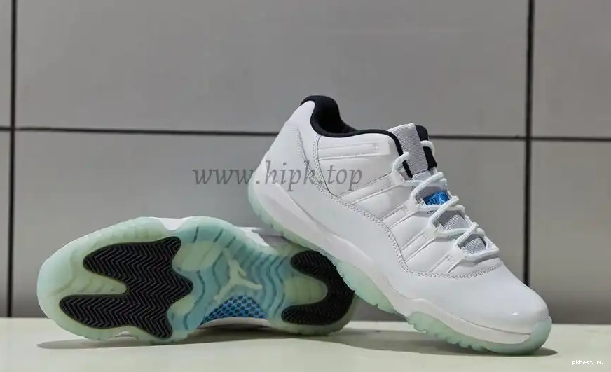Low Air Authentic Jordan 11 Columbia 0613